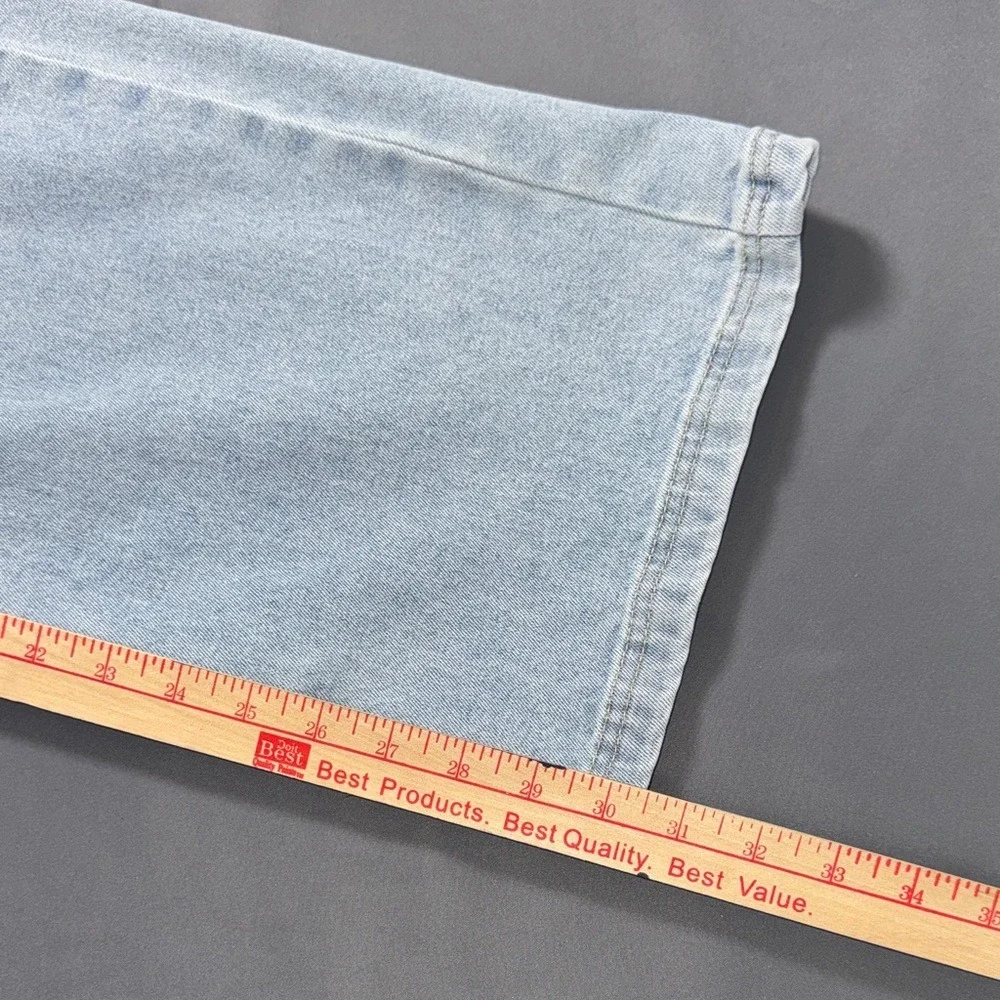 Juicy‎ Couture Light Blue Wide Leg Jeans Flare Denim Size 5/27 Abbod Style